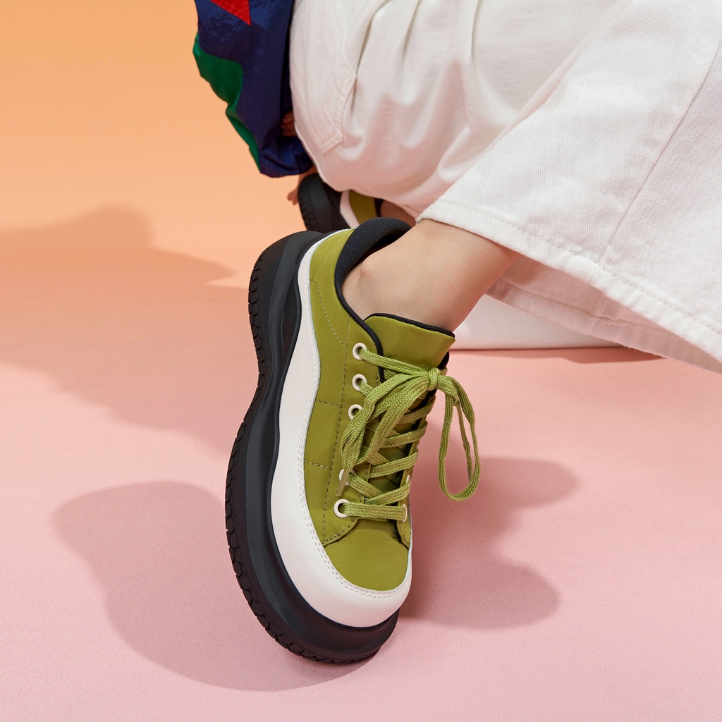 Giày Thể Thao Canvas Đế Dày Thời Trang Nữ Tính