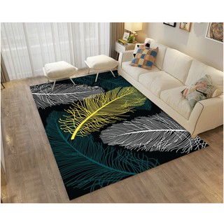 Thảm nhung 3D trải sàn lông vũ