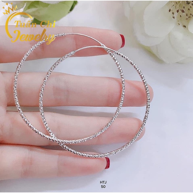 Khuyên Tai Vòng Tàu Sang Chảnh Đủ Mọi Kích Cỡ, Bạc 925 Cao Cấp