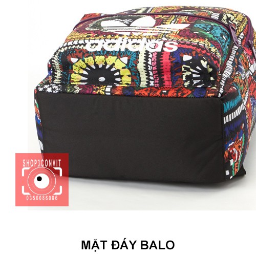 Balo laptop thời trang hoa văn thổ cẩm Women's Crochita Classic Rucksack, Multi-Coloured