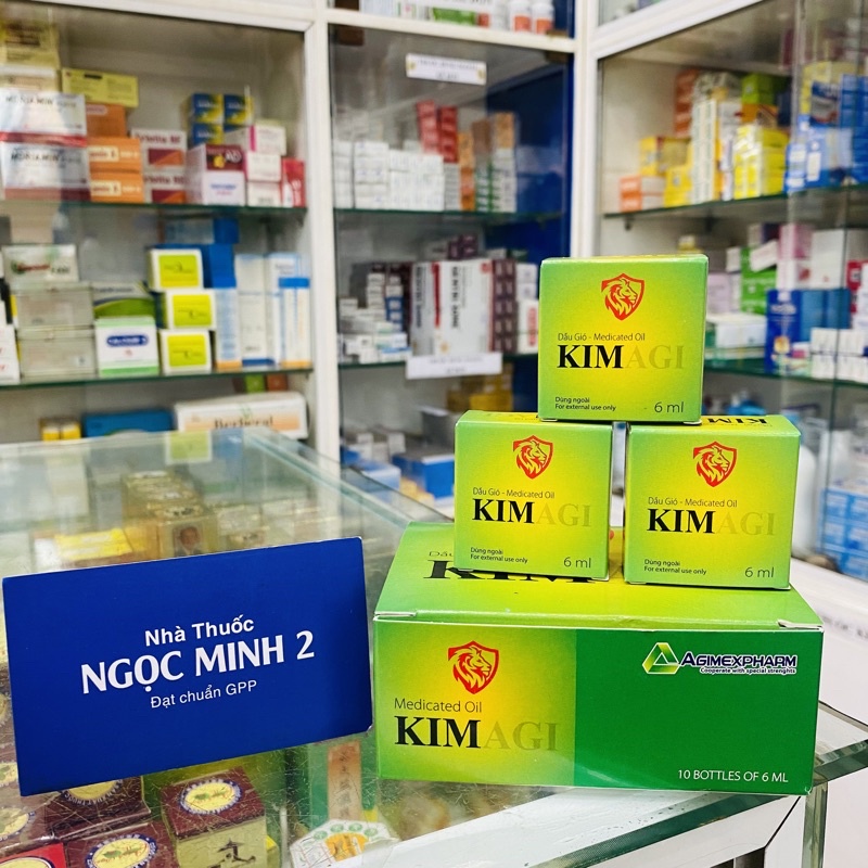 ✅ [Chính Hãng] Dầu gió Kimagi  ( chai 6ml ) KIMAGI Dầu Gió