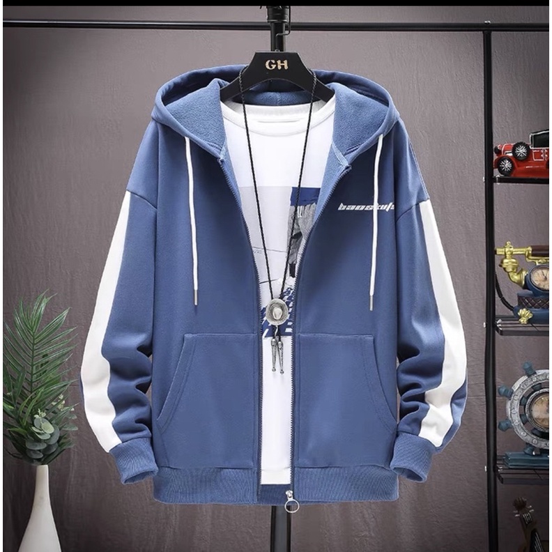 Áo khoác viền sọc  tay siêu đẹp thiêu BAOBAO