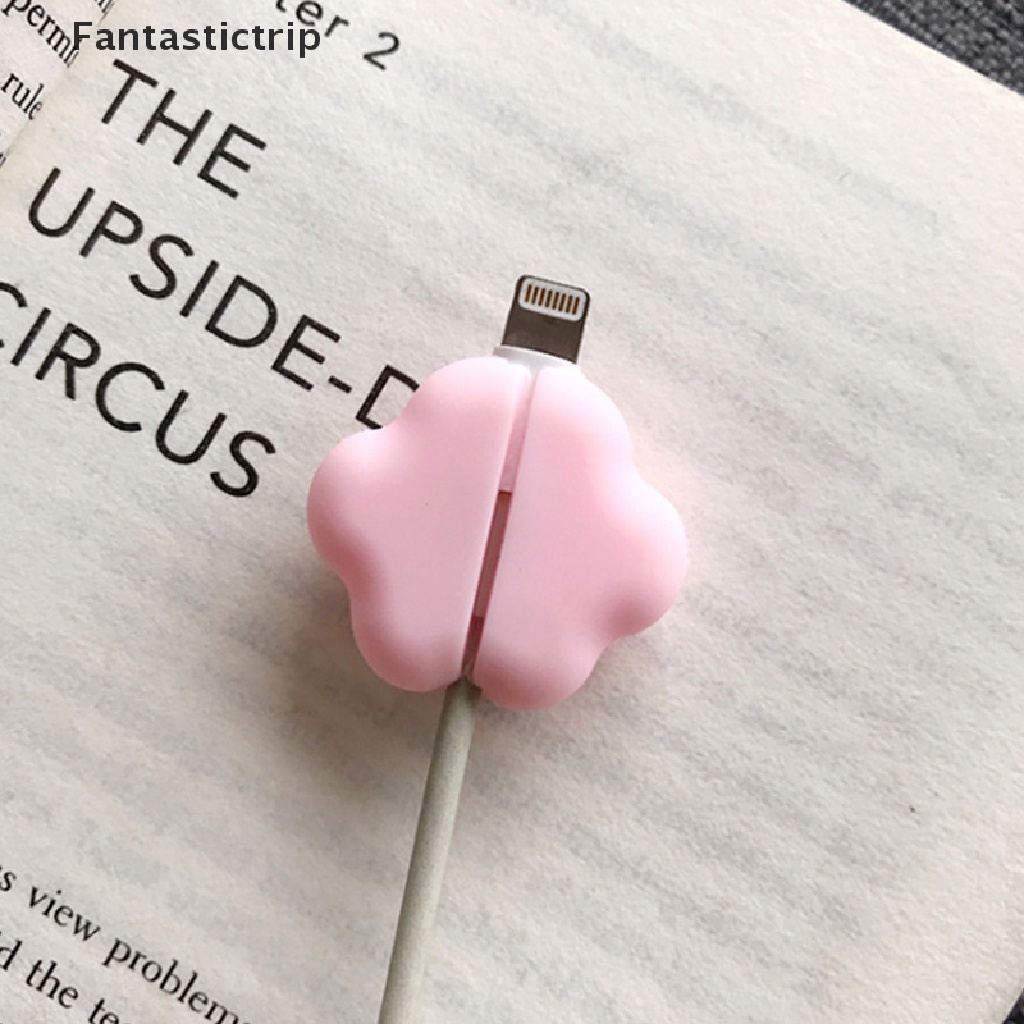 Phụ Kiện Bảo Vệ Đầu Dây Cáp Bằng Silicon Dễ Thương