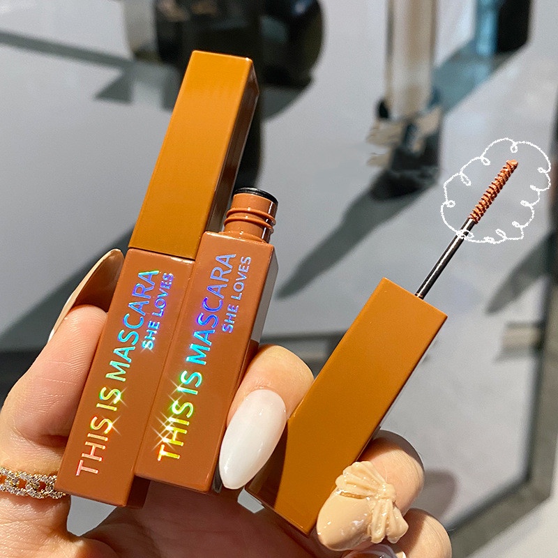 Mascara lông mày SHE LOVES nghiêng 45 độ chống thấm nước lâu trôi | BigBuy360 - bigbuy360.vn