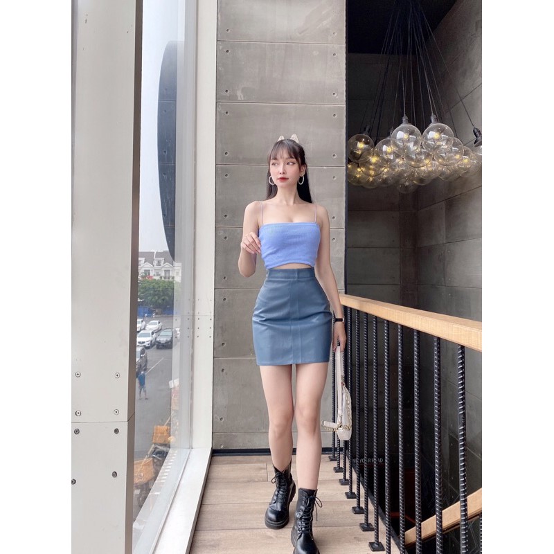 𝙇𝙖𝙙𝙮 𝙎𝙩𝙮𝙡𝙚 & 𝙊𝙪𝙩𝙛𝙞𝙩𝙨 𝘅 Chân váy da trơn | BigBuy360 - bigbuy360.vn