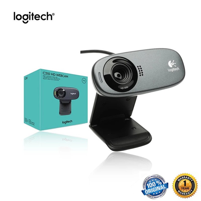 Webcam Logitech C310 Hd 720p Tích Hợp Micro Và Đèn Chiếu Sáng