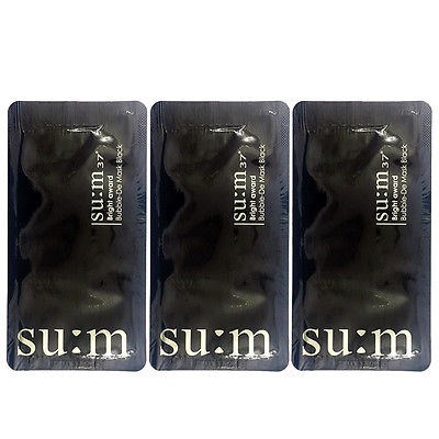 10 gói mặt nạ Sủi bọt thải độc Su:m37 Bubble-De Mask Black_𝗘𝗯𝗶𝘀𝘂 𝗖𝗼𝘀𝗺𝗲𝘁𝗶𝗰