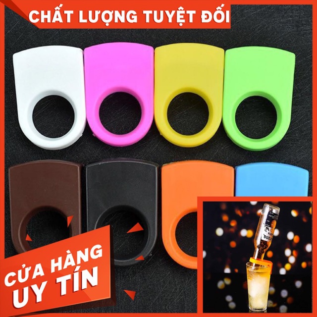 Nút kẹp gài Ly cốc bia úp ngược bằng nhựa  - thiết bị máy móc pha chế