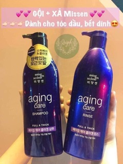 Cặp gội xả misen nội địa Hàn(680ml)