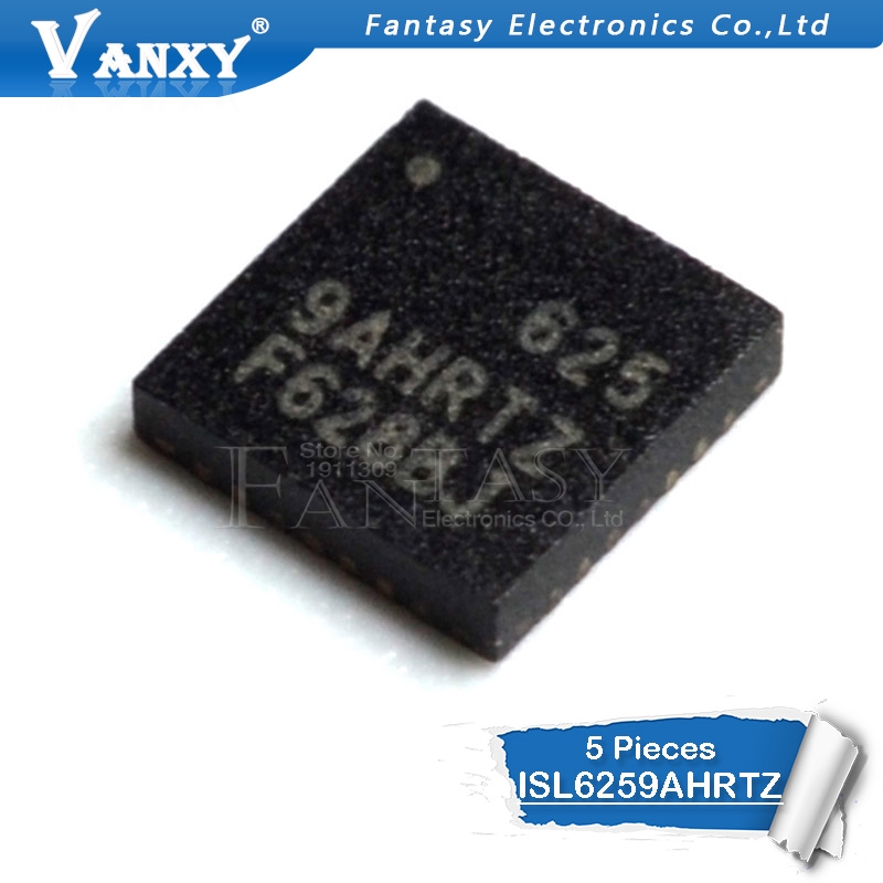 Set 5 Linh Kiện Điện Tử Isl6259Ahrtz Qfn Isl6259 Qfn32 6259ahrtz Qfn-32 9ahrtz Smd | BigBuy360 - bigbuy360.vn