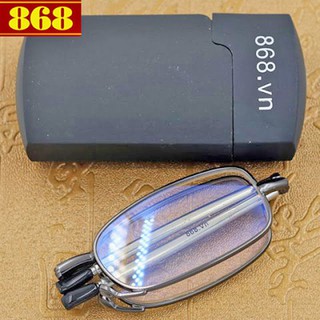 Kính lão gọng xếp màu xám
