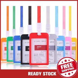 Bao Đựng Thẻ ID Bằng Nhựa PP Cứng Chống Thấm Nước Tiện Dụng Cho Văn Phòng