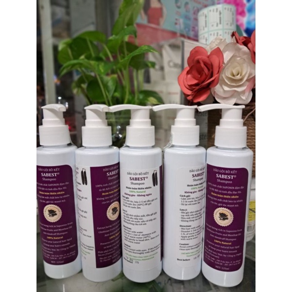 Đầu Gội Bồ kết  Sabest: 100% thiên nhiên