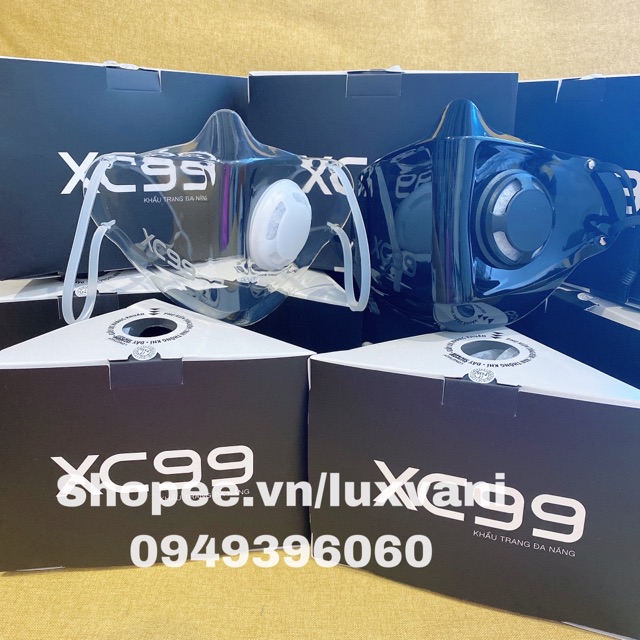 [CÓ SẴN] Khẩu trang trong suốt nhựa dẻo hot trend kèm van thay, 2 màu thời trang | BigBuy360 - bigbuy360.vn