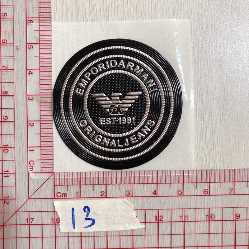 Sticker hình ủi logo huy hiệu 02