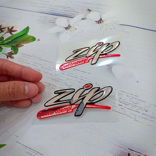 Tem nổi xe piago ZIP màu đỏ - A262
