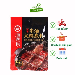 [SỈ/LẺ] Cốt lẩu cay tê Tứ Xuyên Haidilao