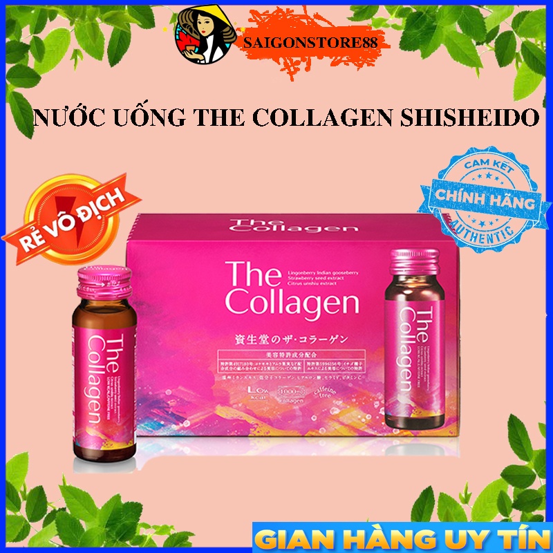 The Collagen Shiseido dạng chai nước uông Nhật Bản
