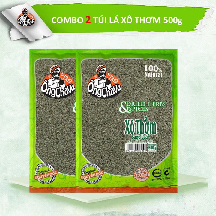 Combo 2 Túi Lá Xô Thơm Ông Chà Và 500g