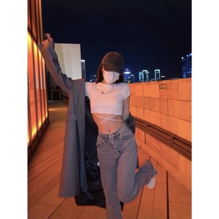 Áo croptop cột eo h20