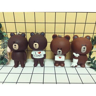 Combo 100 móc khóa gấu thỏ cute