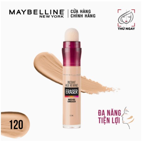 Bút cushion che khuyết điểm giảm quầng thâm Maybelline Instant Age Rewind 6ml - Mỹ Chính Hãng