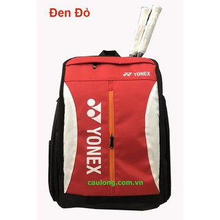 Balo cầu lông yonex 005v đen đỏ