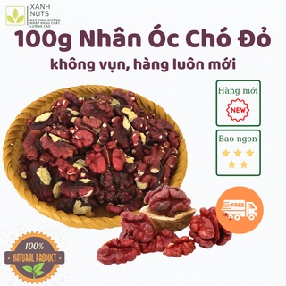 100gr nhân óc chó đỏ nhập khẩu mỹ không vụn, thơm ngon