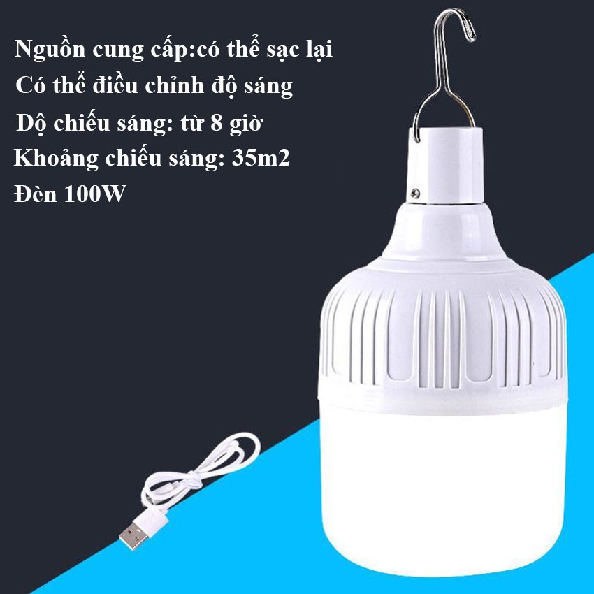 Bóng Đèn Tích Điện, Bóng Đèn Led Sạc Tích Điện