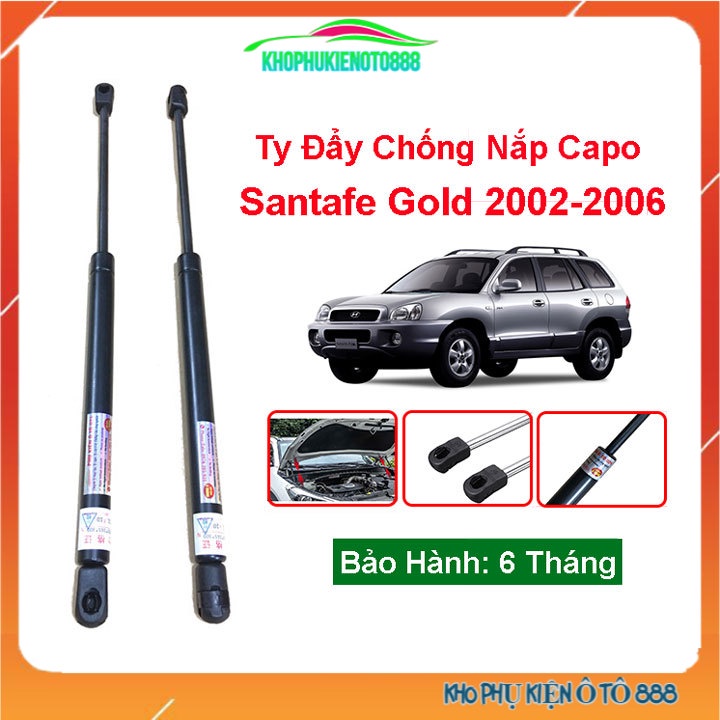 Ty capo Santafe Gold 2002-2003-2004-2005-2006 hỗ trợ mở nắp ca pô tự động dễ dàng