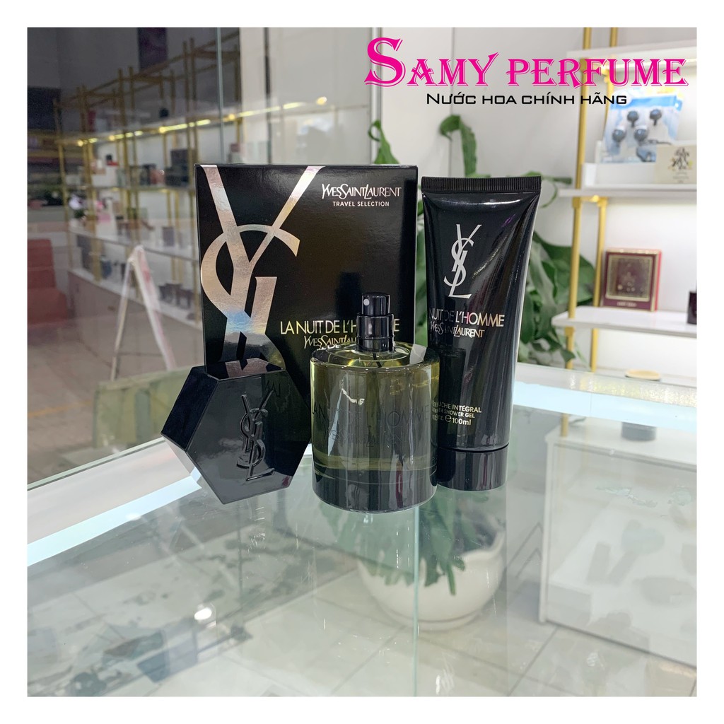 Set nước hoa 2 món Ysl La Nuit De L’Homme EDT | Thế Giới Skin Care
