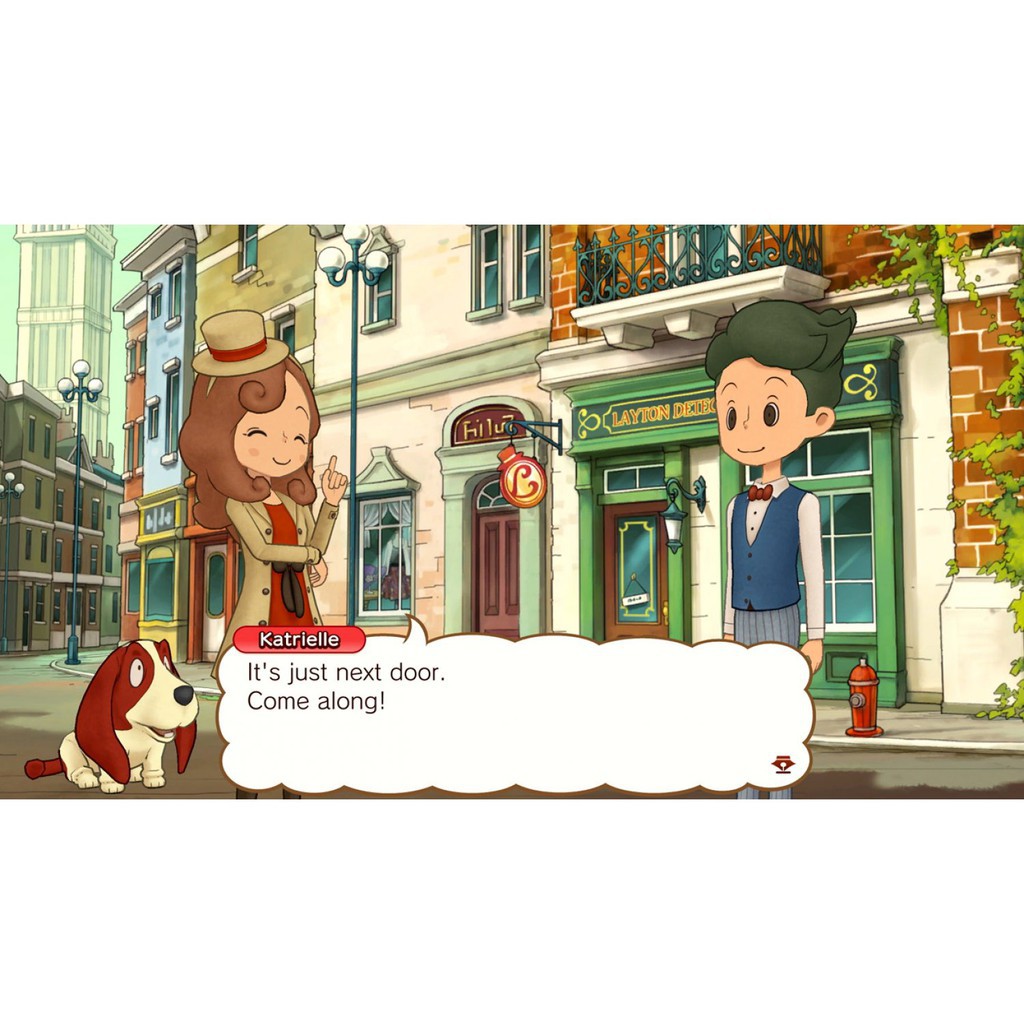Game Layton's Mystery Journey: Katrielle and the Millionaires' Conspiracy Deluxe Edition - Cho Máy Nintendo Switch