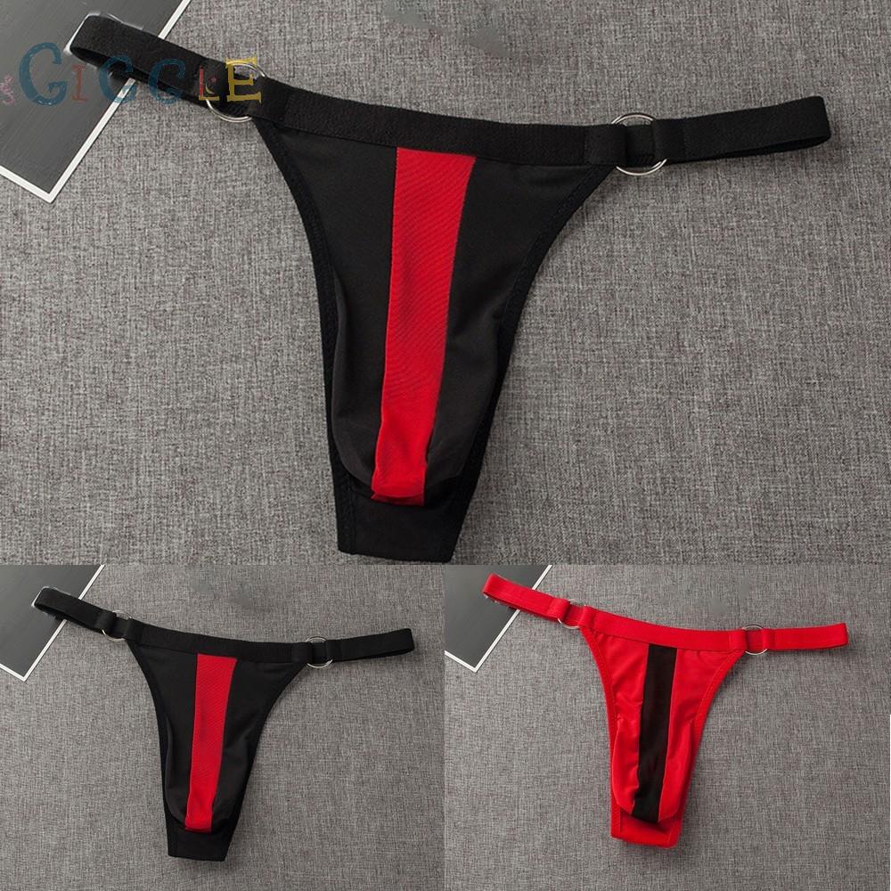 Men\'s Underwear Knickers Briefs Low-rise Thong/String Underpants Bikini