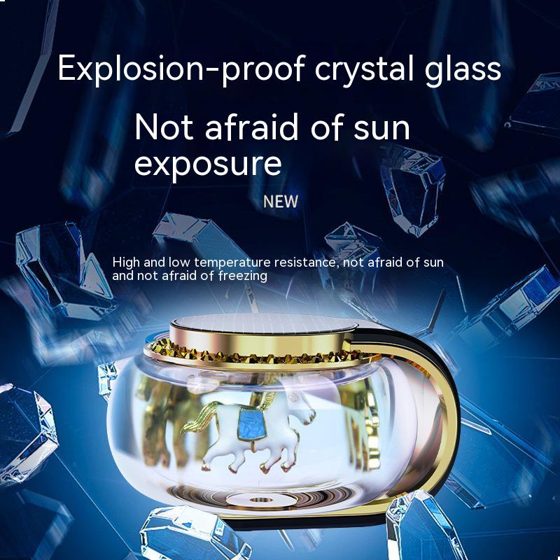 Máy Khuếch Tán Tinh Dầu Thơm Xe Hơi Sử Dụng Năng Lượng Mặt Trời