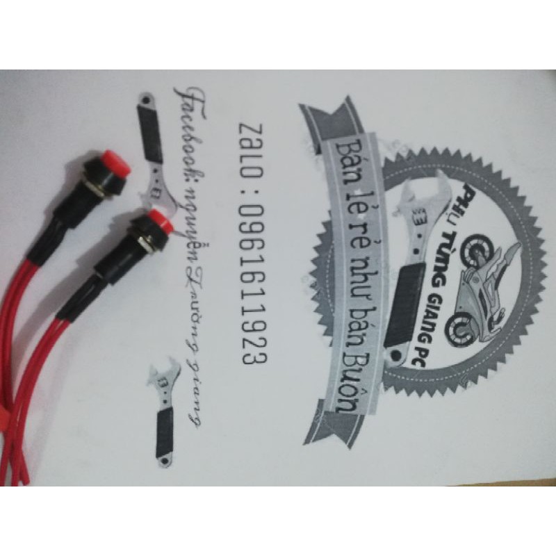 công tắc tròn ấn nhả dùng chế độ mạch chuyển chế độ(giá 1 chiếc)