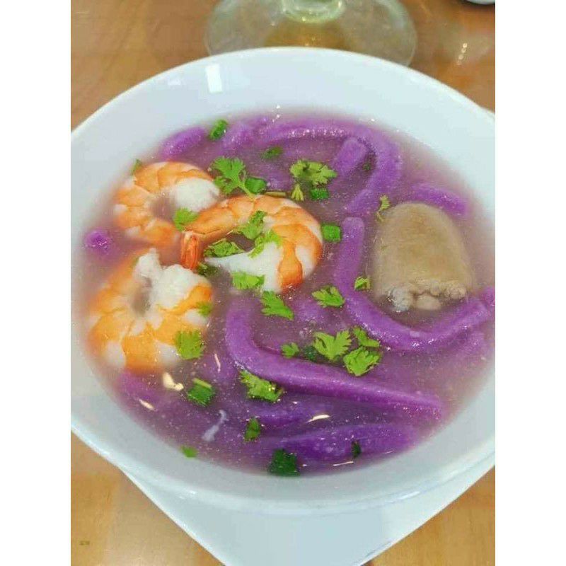 Sợi bánh canh khoai mỡ mix bí đỏ
