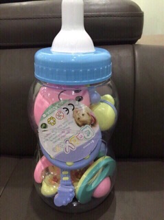 Đồ chơi lục lạp bình sữa 8 món cho bé