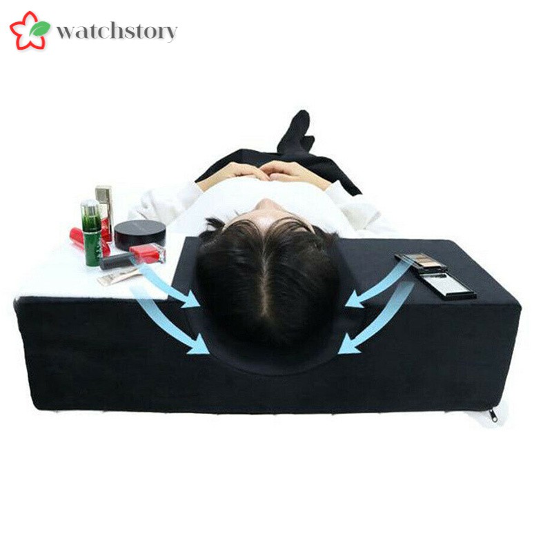 (Hàng Mới Về) Gối Chữ U Hỗ Trợ Nối Mi Chống Nước Tiện Dụng