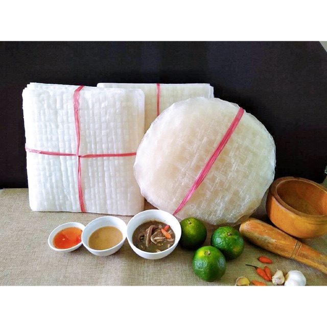 Bánh Tráng Gạo Nhúng/Giòn Bình Định (20 bánh/ Ràng)