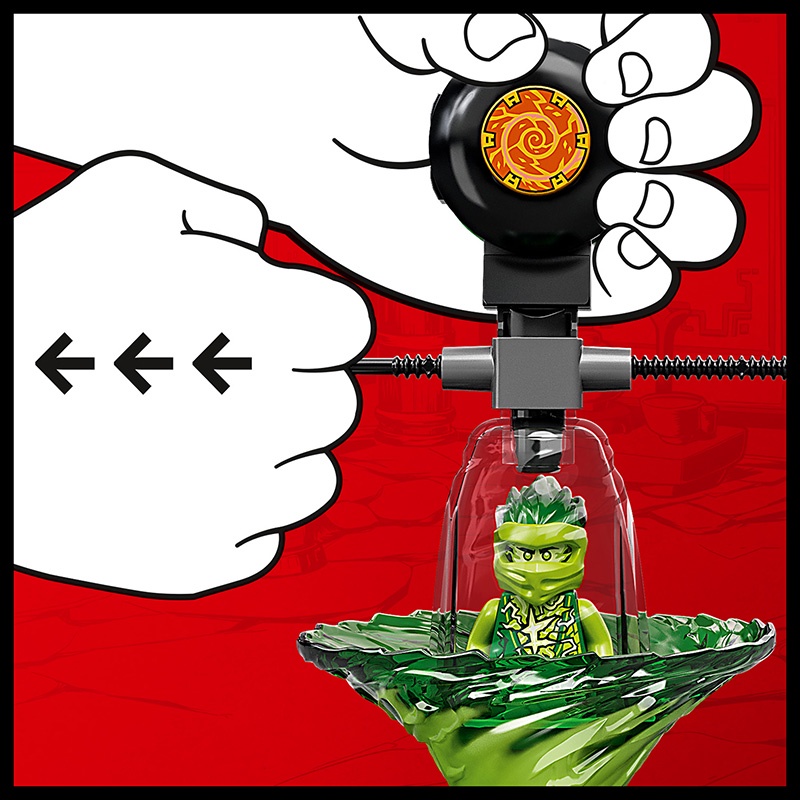 Đồ Chơi LEGO NINJAGO Con Quay Lốc Xoáy Của Lloyd 70689 (32 chi tiết)