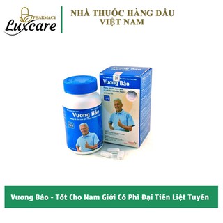 Viên Tiền Liệt Tuyến Vương Bảo - Dùng Tốt Cho Nam Giới Có Phì Đại Tiền Liệt Tuyến