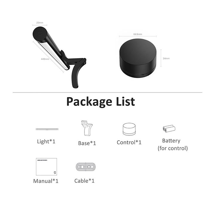 Đèn treo màn hình máy tính Xiaomi Mijia Display Hanging bảo vệ mắt - Bảo hành 3 tháng
