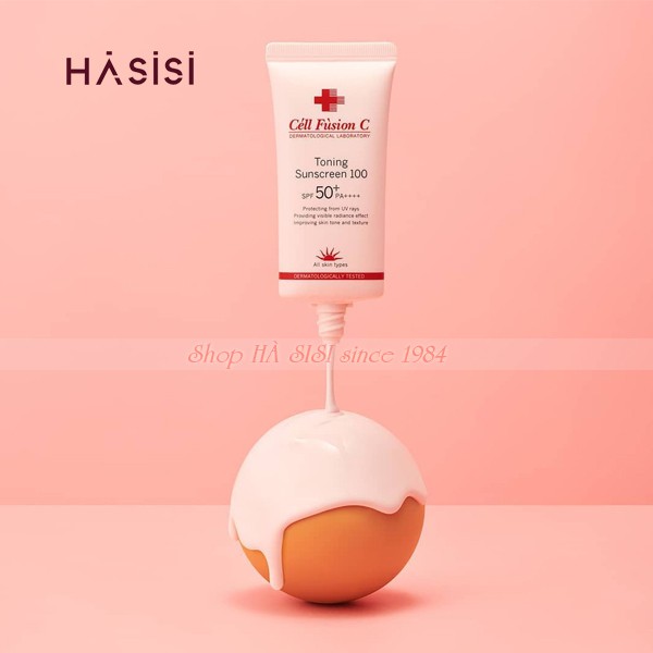 Kem Chống Nắng Nâng Tông Da CELL FUSHION C TONING SUNSCREEN SPF 50+ PA+++ 50ml