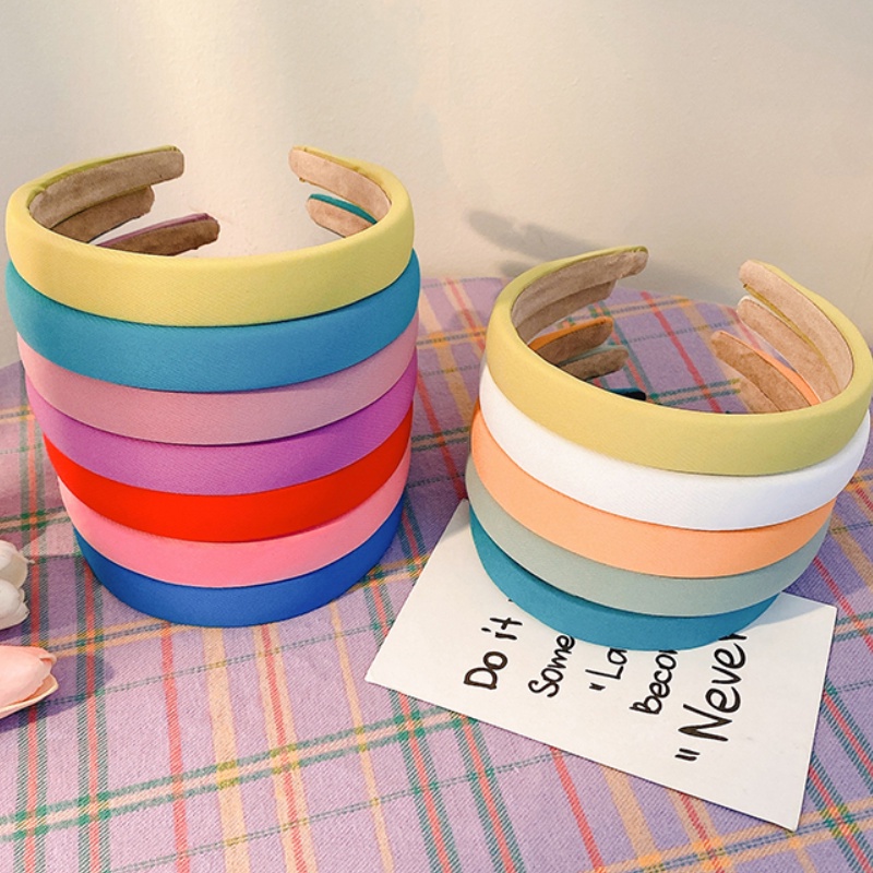 Cài tóc mềm mại kế đơn giản thời trang phong cách Hàn Quốc