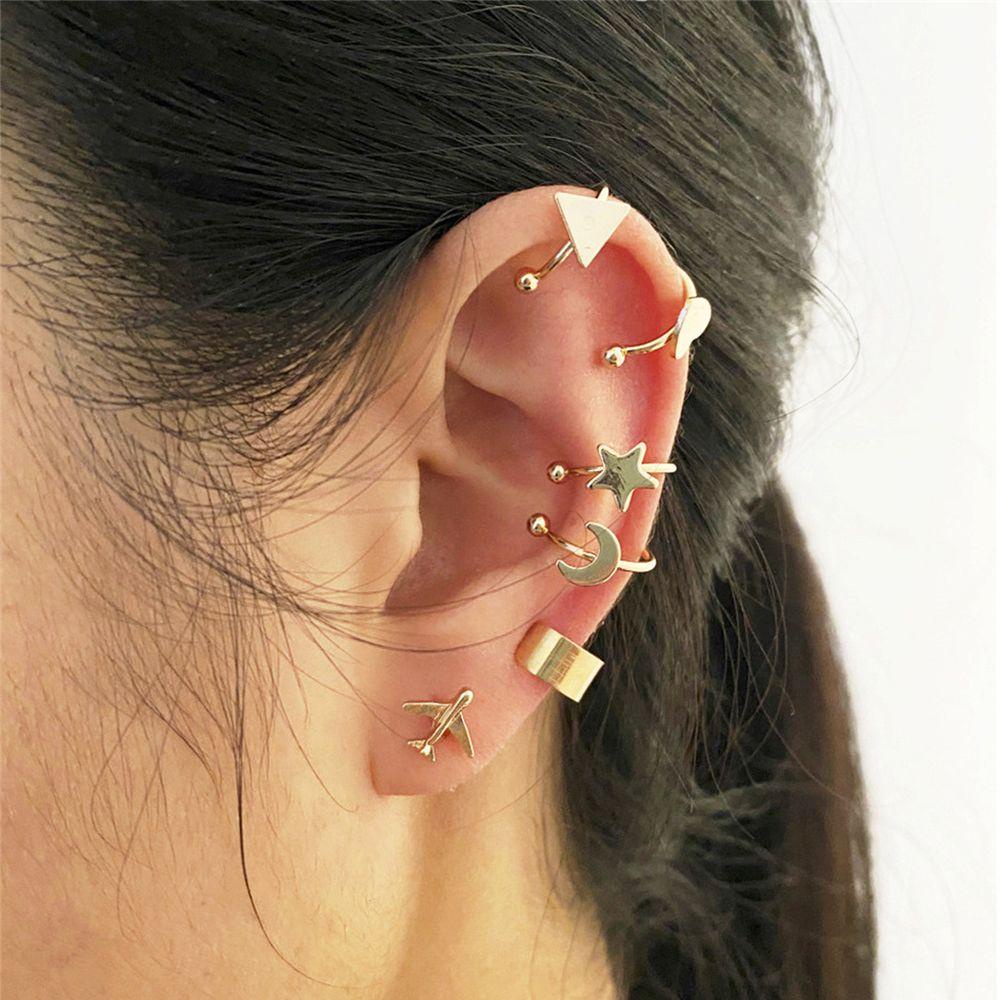 Khuyên Kẹp Vành Tai Không Xỏ Lỗ