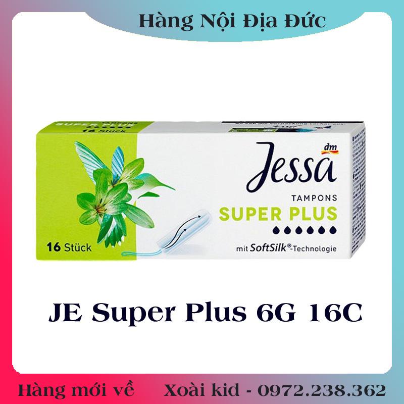 Băng vệ sinh Tampon Jessa hộp đủ size - Hàng Nội Địa Đức