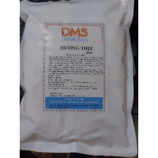 1kg HƯƠNG THỊT D02 MEAT FLAVOUR TẠO MÙI HƯƠNG THỊT ĐẶC TRƯNG