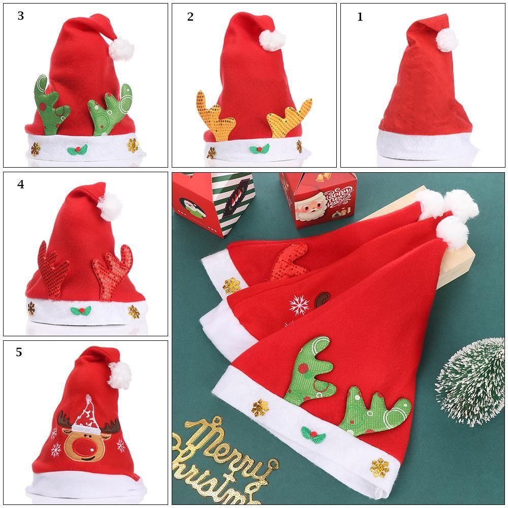 1 Mũ Ông Già Noel Mềm Mại Trang Trí Giáng Sinh