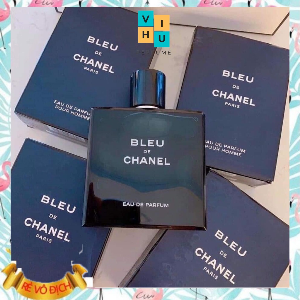 Nước hoa nam, Bleu de chanel 2 bản chữ vàng và chữ trắng lưu hương lâu cả ngày | BigBuy360 - bigbuy360.vn