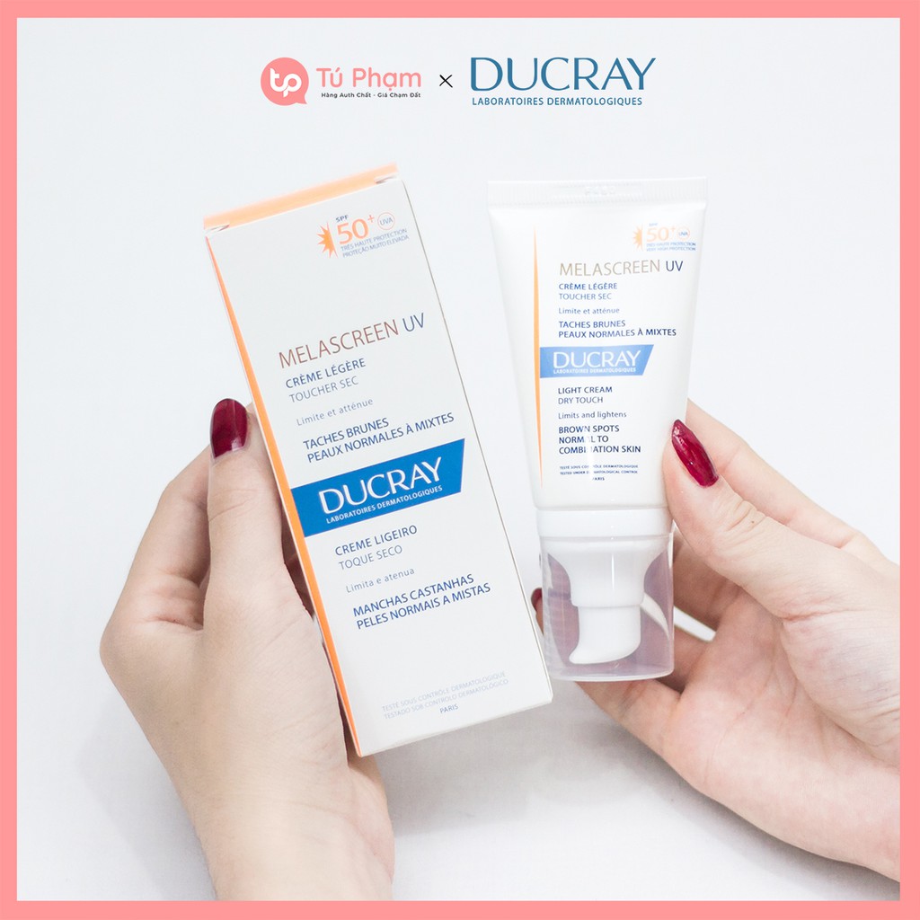 Kem Chống Nắng Ducray Melascreen UV Light Cream SPF 50+ 40ml